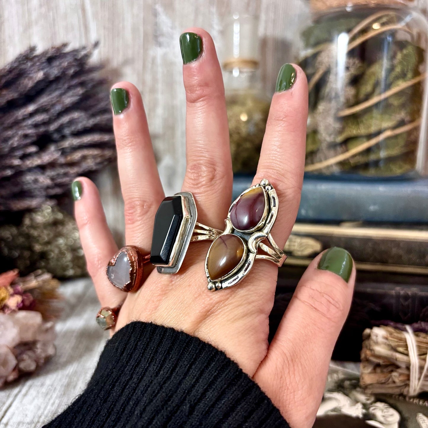 Size 10 Copper / Silver FLASH SALE - NEW or Discontinued or Imperfect Jewelry - #960- #963