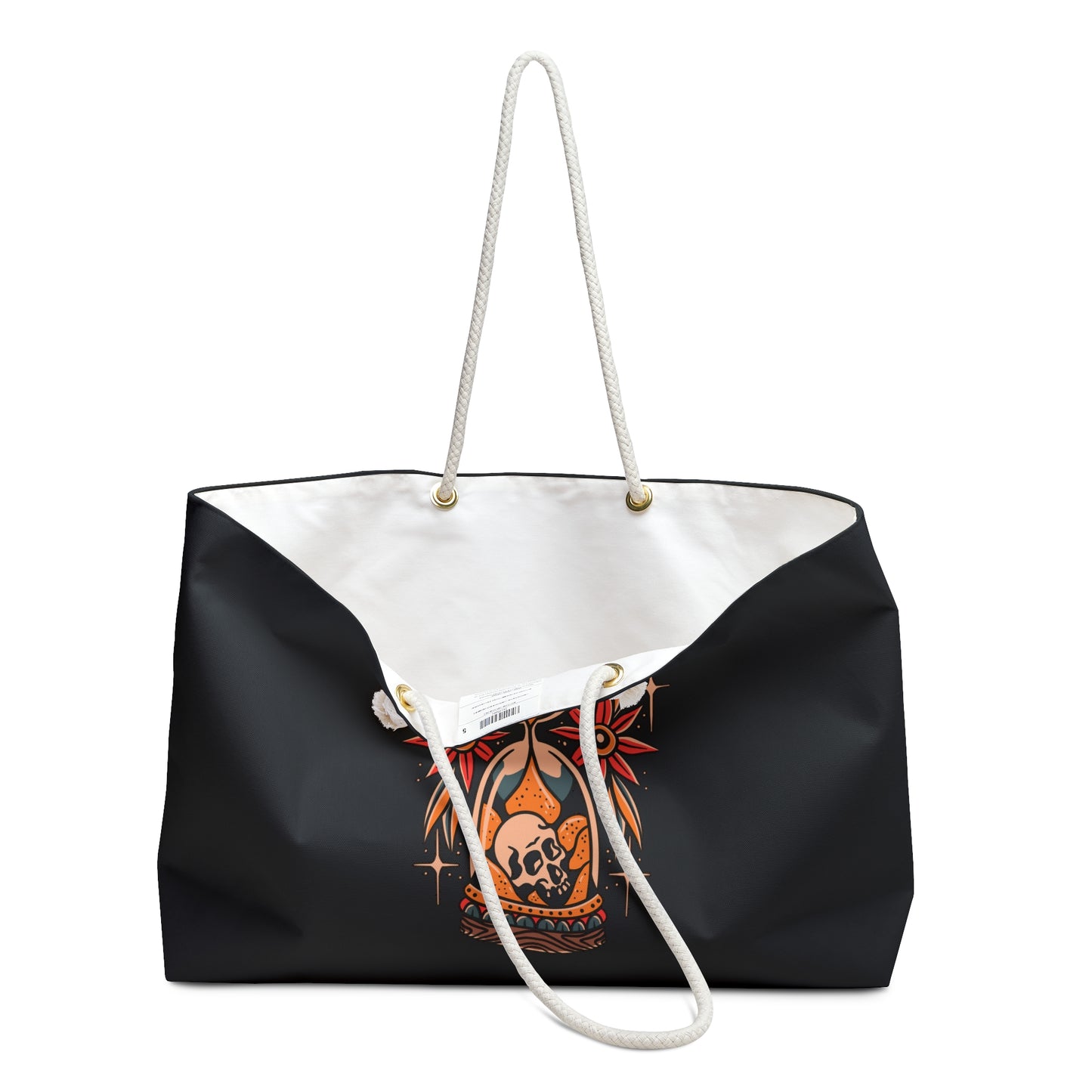 On Island Time Traditional Tattoo Weekender Bag - Foxlark Crystal Jewelry