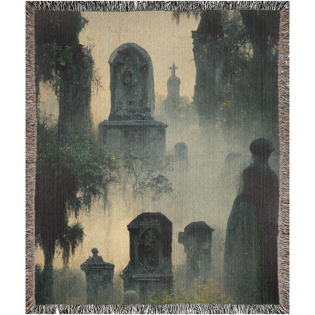 Graveyard - Woven Blanket - Foxlark Crystal Jewelry