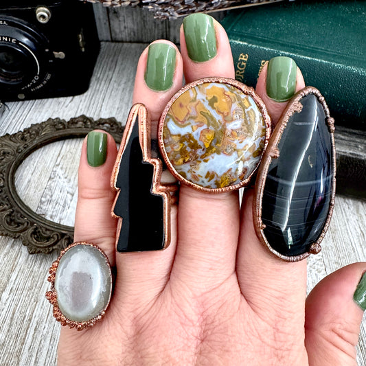 Size 7 Copper / Silver FLASH SALE - NEW or Discontinued or Imperfect Jewelry - # 148 - 151
