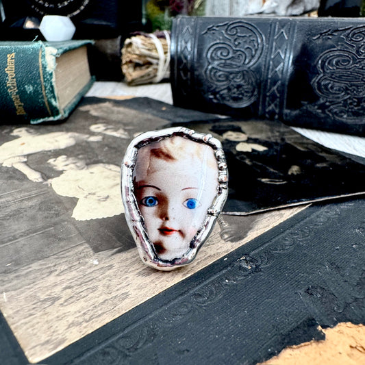weird doll jewelry handmade