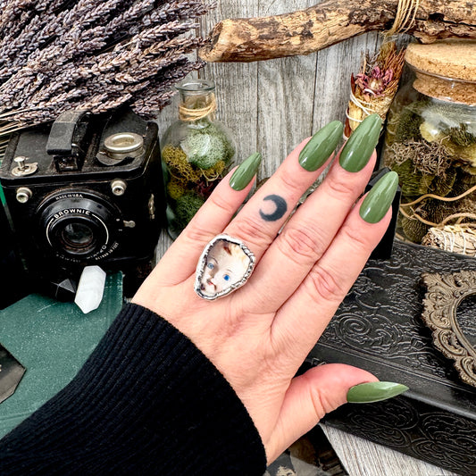The Weirdlings - Fine Silver Ring Size 8 / One of a Kind