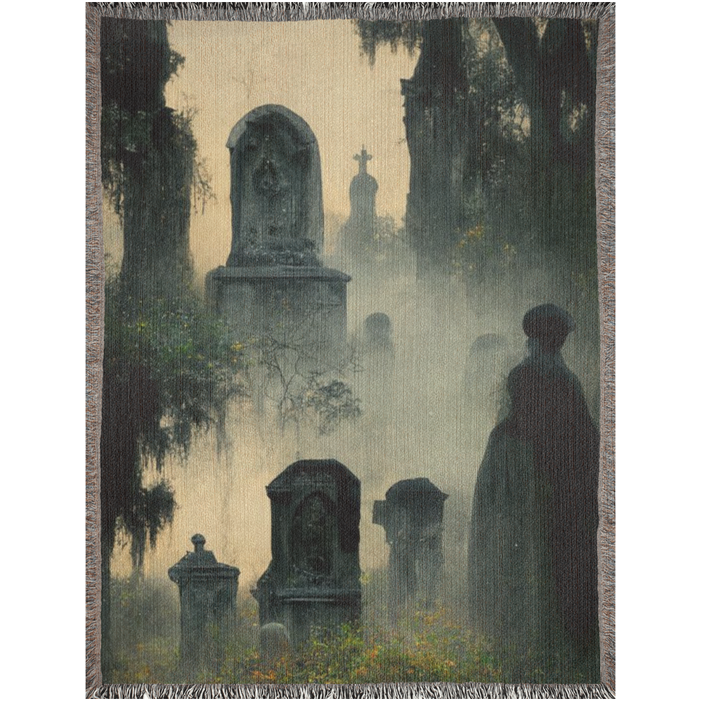 Graveyard - Woven Blanket - Foxlark Crystal Jewelry