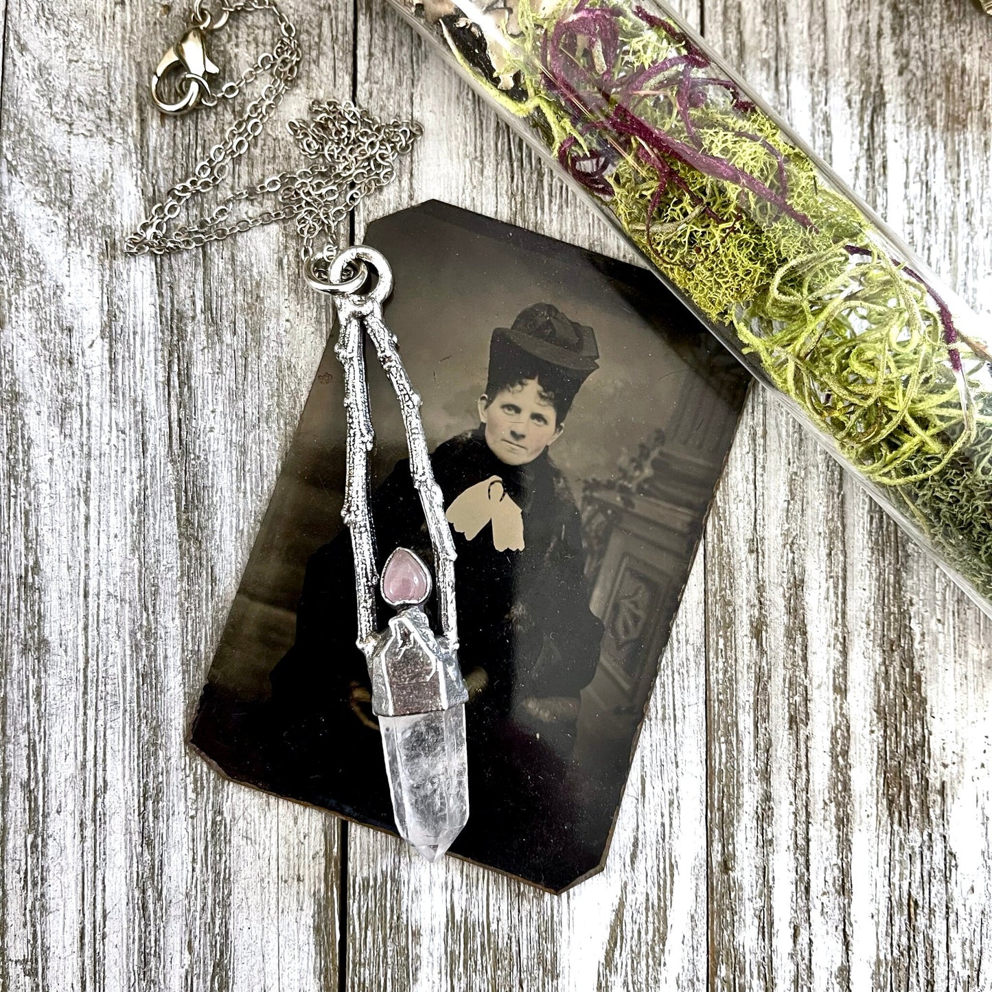 big crystal Necklace, Bohemian Jewelry, Crystal Necklaces, Crystal Pendant, Etsy ID: 1669645543, FOXLARK- NECKLACES, Jewelry, nature inspired, Necklaces, Quartz pendent, Raw Quartz jewelry, Silver Jewelry, Silver Necklace, Silver Stone Jewelry, Statement