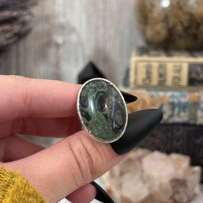 Kambaba Jasper Ring Size 6  / Foxlark Crystal Jewelry Collection