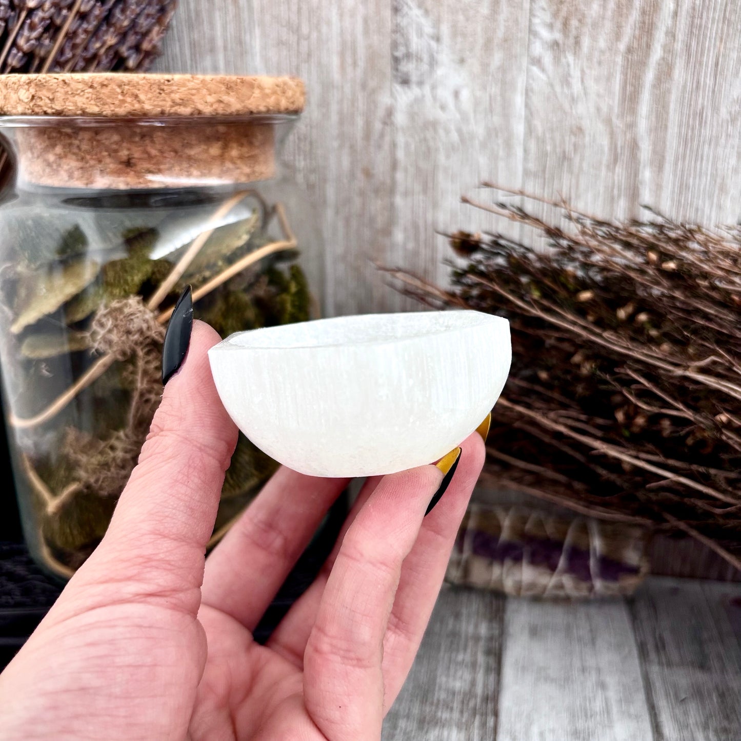 Crystal Selenite Bowl / FoxlarkCrystals