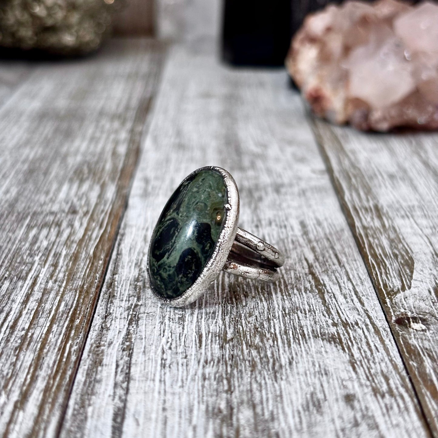 Kambaba Jasper Ring Size 6  / Foxlark Crystal Jewelry Collection