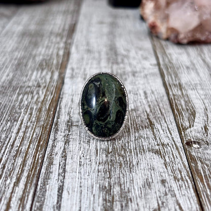 Kambaba Jasper Ring Size 6  / Foxlark Crystal Jewelry Collection