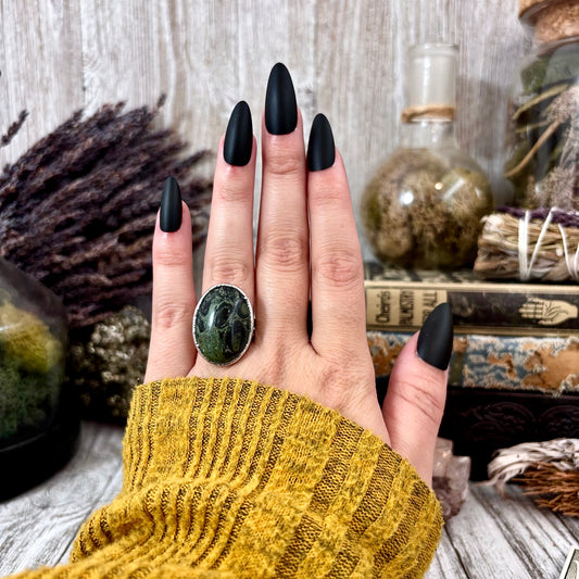 Kambaba Jasper Ring Size 6  / Foxlark Crystal Jewelry Collection