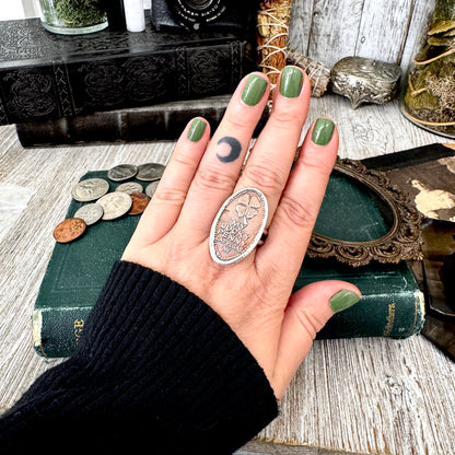 Lucky Penny Club - Vintage My Lucky Penny Pressed Penny Ring Fine Silver Size 10.5 / One of a Kind