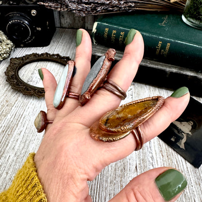 Size 8 Copper / Silver FLASH SALE - NEW or Discontinued or Imperfect Jewelry -  # 184 - 187
