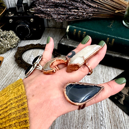Size 10 Copper / Silver FLASH SALE - NEW or Discontinued or Imperfect Jewelry -  # 244 - 247