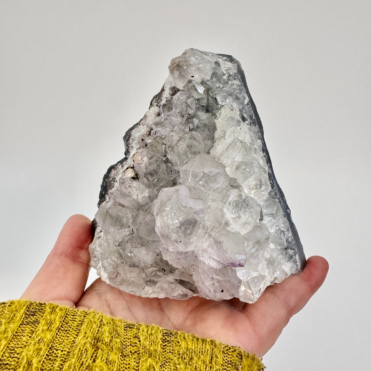 Self Standing Amethyst Geode Crystal Cluster / FoxlarkCrystals