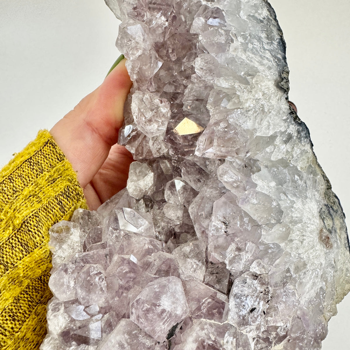 Large Self Standing Amethyst Geode Crystal Cluster / FoxlarkCrystals
