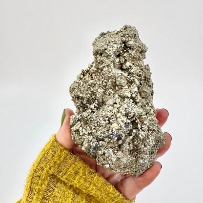 Self Standing Pyrite Crystal Cluster / FoxlarkCrystals