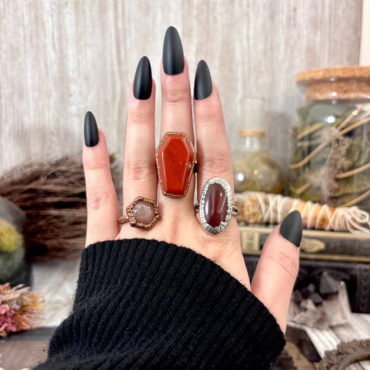 Size 7.5 Copper / Silver FLASH SALE - NEW or Discontinued or Imperfect Jewelry -  #169-171