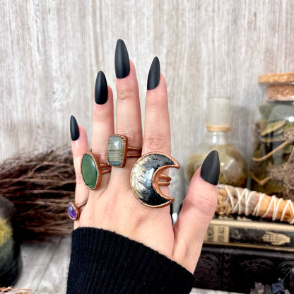 Size 9 Copper / Silver FLASH SALE - NEW or Discontinued or Imperfect Jewelry -  #212-215