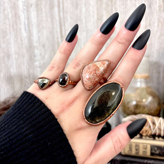 Size 9 Copper / Silver FLASH SALE - NEW or Discontinued or Imperfect Jewelry -  #216-219