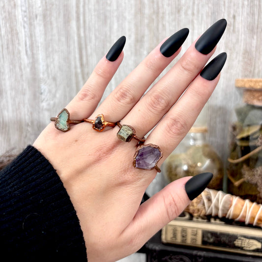Size 10.5 Copper / Silver FLASH SALE - NEW or Discontinued or Imperfect Jewelry -  #252-255