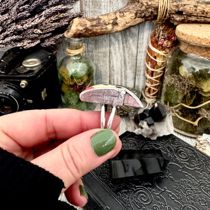 Playing Games - Lightning Bolt #3 Pool Ball Ring Fine Silver Size 8 / Foxlark Collection - One of a Kind