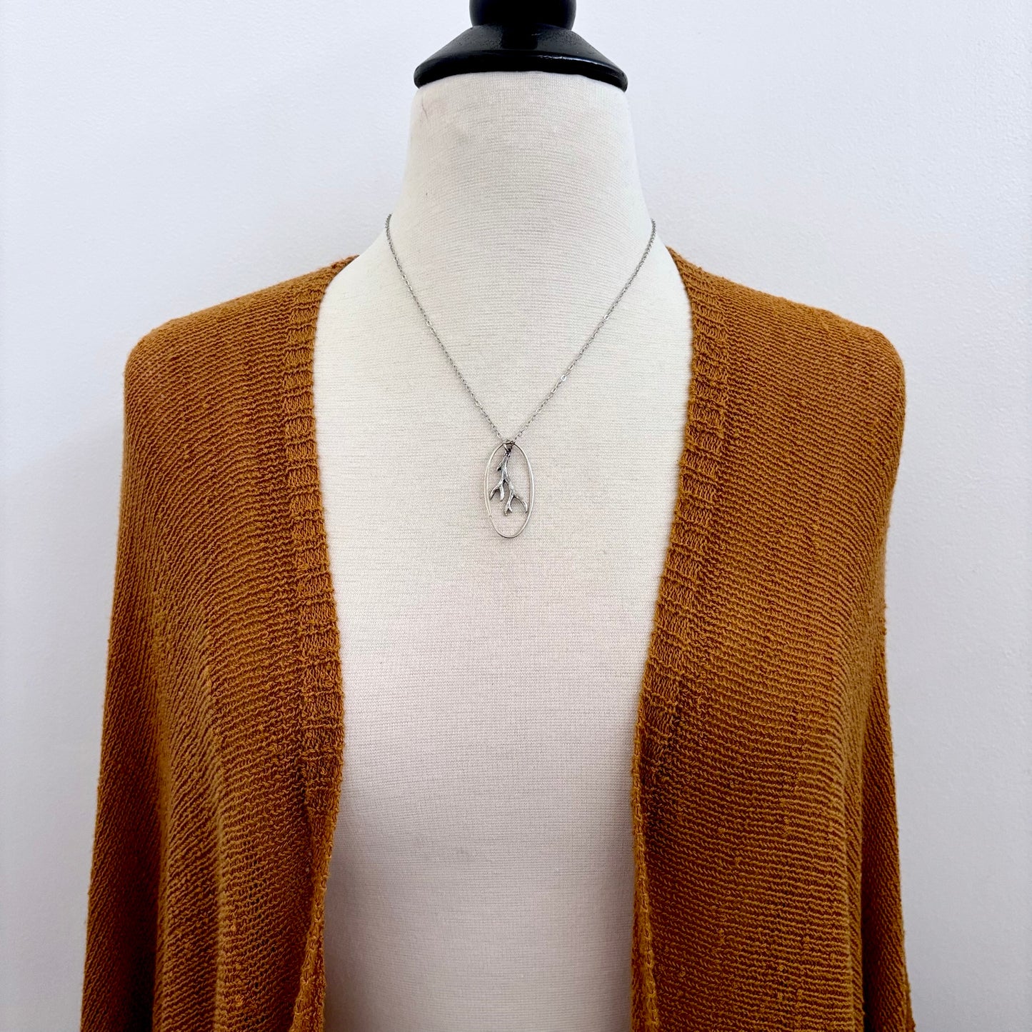 Deer Antler Talisman Necklace / Talisman Collection-Sterling Silver