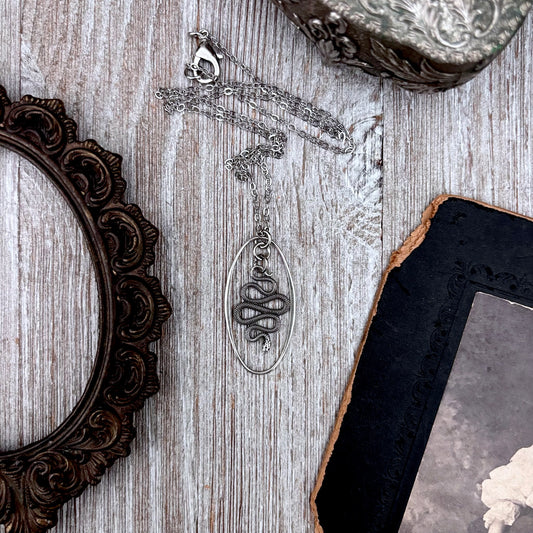 Snake Talisman Necklace / Talisman Collection-Sterling Silver