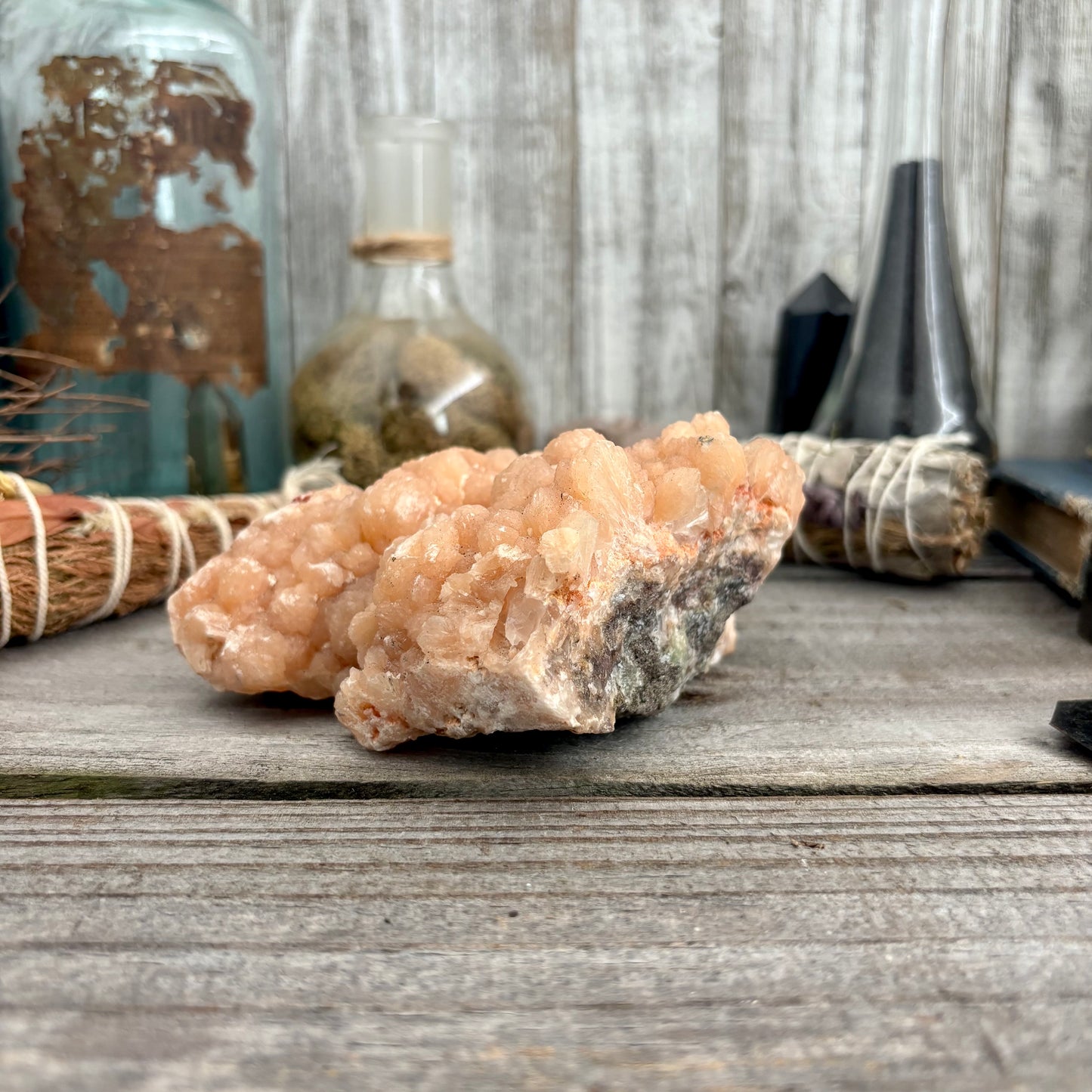 Stilbite Crystal Cluster / FoxlarkCrystals