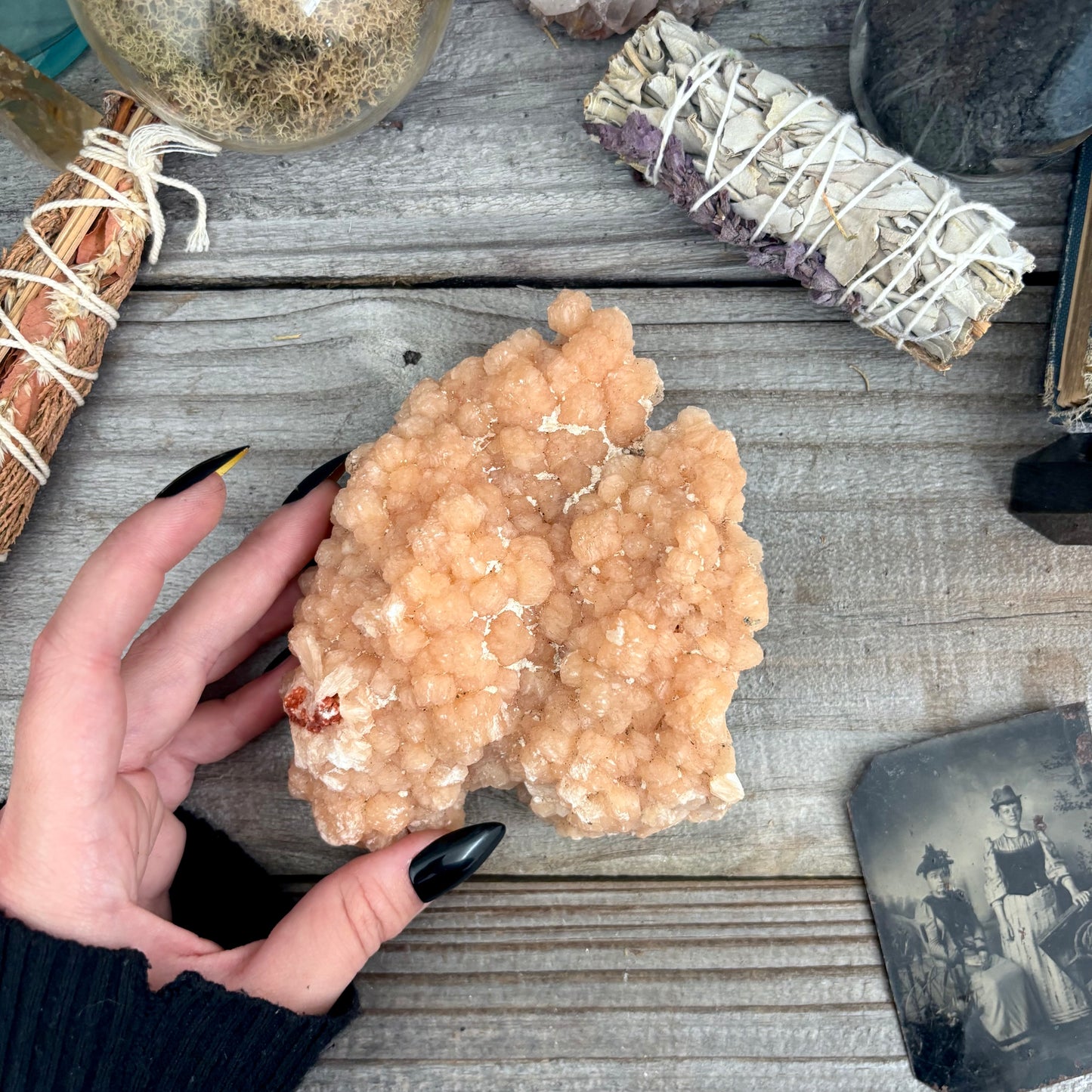 Stilbite Crystal Cluster / FoxlarkCrystals