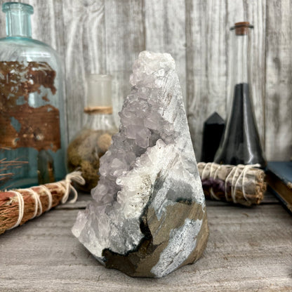 Large Self Standing  Amethyst Geode Crystal Cluster / FoxlarkCrystals