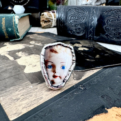 The Weirdlings - Fine Silver Ring Size 8 / One of a Kind