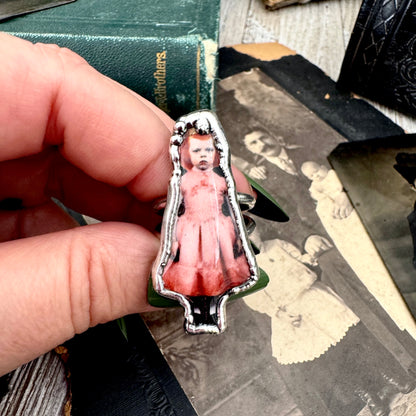 The Weirdlings - Fine Silver Ring Size 8 / One of a Kind