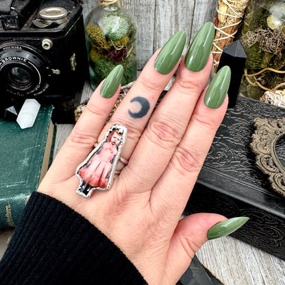 The Weirdlings - Fine Silver Ring Size 8 / One of a Kind
