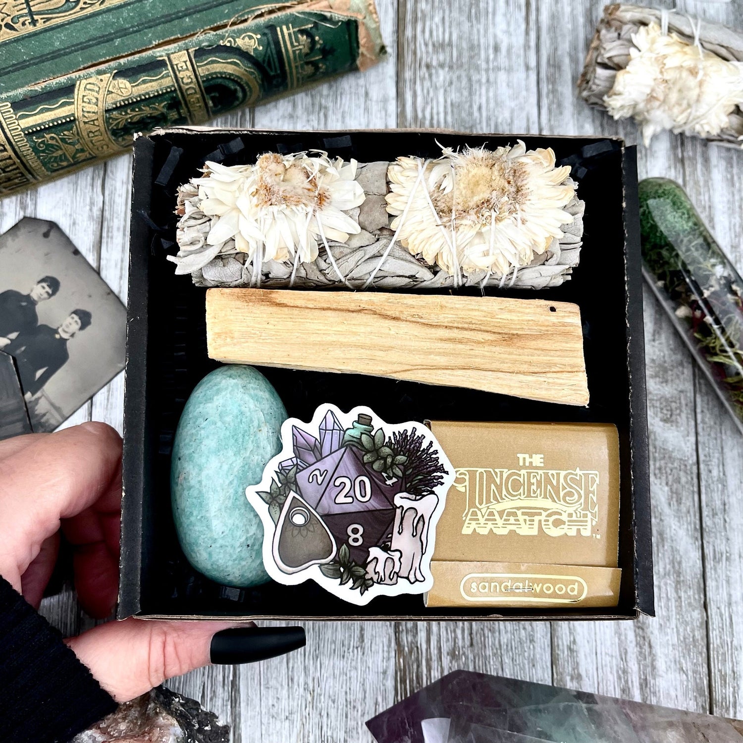 Mystery Sage & Crystal Boxes