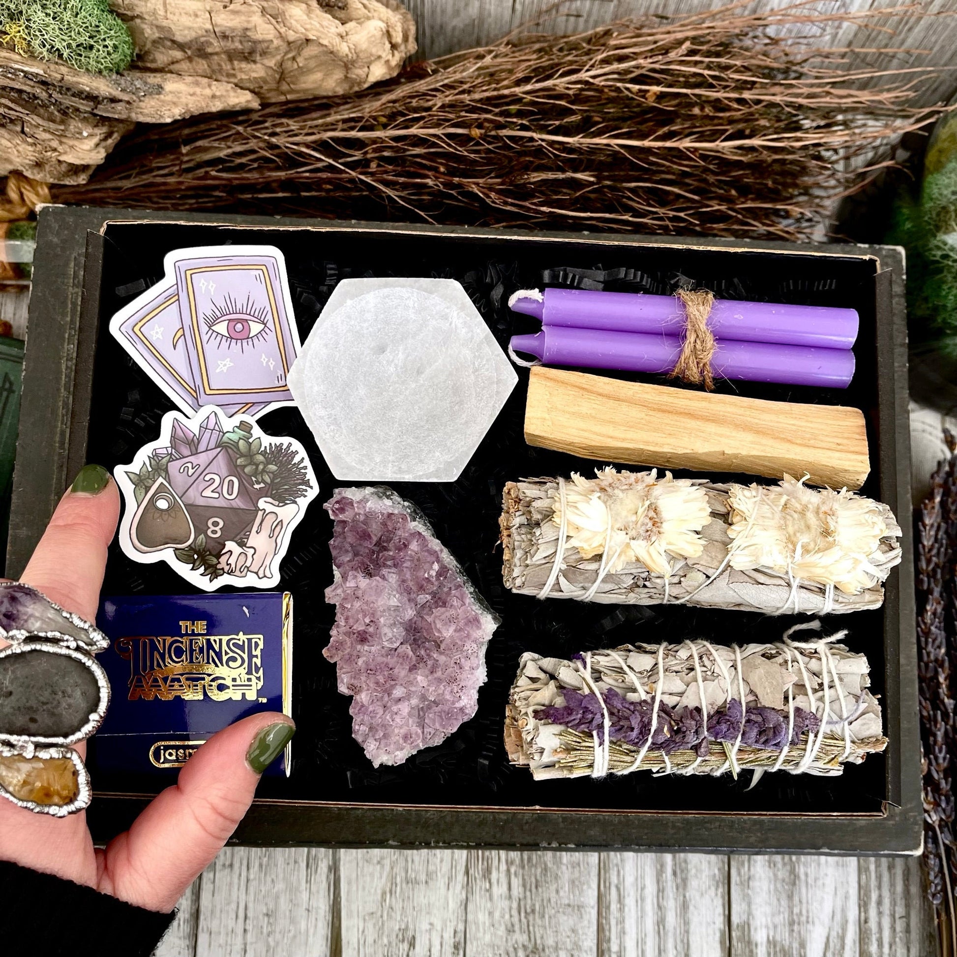 Mystery Sage & Crystal Boxes