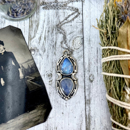 big crystal Necklace, Big Gothic Necklace, Big Stone Necklace, Bohemian Jewelry, Crystal Jewelry, Crystal Necklace, Crystal Necklaces, Etsy ID: 1228035786, FOXLARK- NECKLACES, Jewelry, Moon Necklace, Moonstone Jewelry, Moonstone Necklace, Necklaces, Rainb