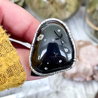 Big Bold Jewelry, Big Crystal Ring, Big Silver Ring, Big Statement Ring, Big Stone Ring, Bohemian Jewelry, Electroformed Ring, Etsy ID: 1308270253, FOXLARK- RINGS, Jewelry, Large Boho Ring, Large Crystal Ring, Natural stone ring, Rings, silver crystal rin