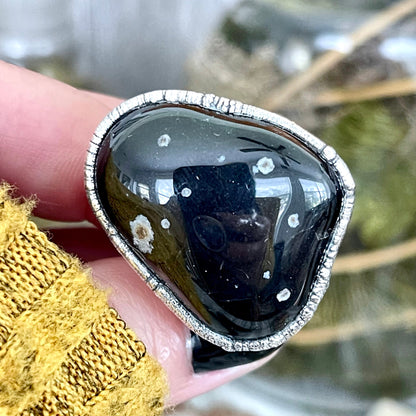 Big Bold Jewelry, Big Crystal Ring, Big Silver Ring, Big Statement Ring, Big Stone Ring, Bohemian Jewelry, Electroformed Ring, Etsy ID: 1308270253, FOXLARK- RINGS, Jewelry, Large Boho Ring, Large Crystal Ring, Natural stone ring, Rings, silver crystal rin