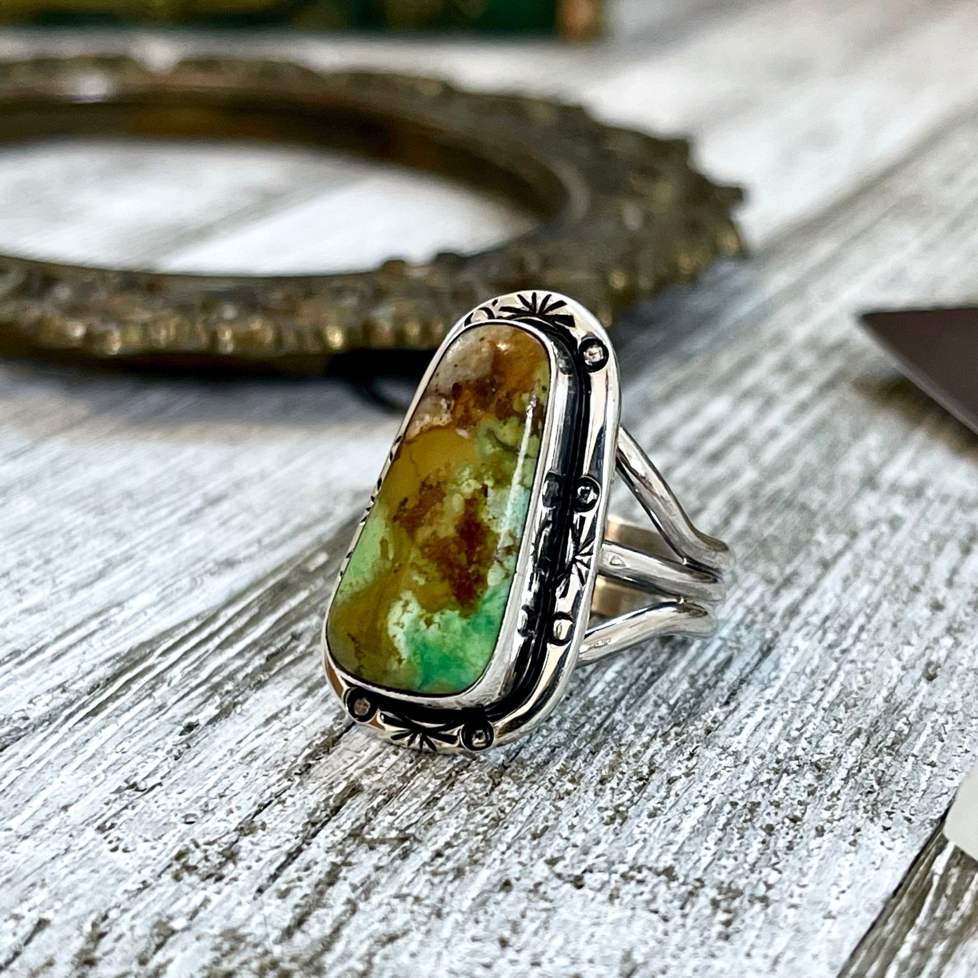 Big Statement Ring, Bohemian Ring, boho jewelry, boho ring, crystal ring, CURATED- RINGS, Etsy ID: 1345269055, Festival Jewelry, gypsy ring, Jewelry, Large Crystal, Rings, Sonora Gold, Statement Rings, Sterling Silver, Sterling Silver Ring, Turquoise Ring