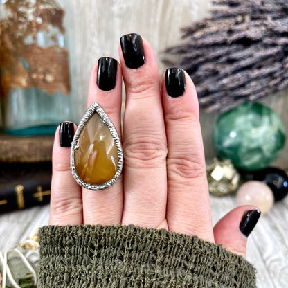 Big Crystal Ring, Bohemian Jewelry, Bohemian Ring, boho jewelry, boho ring, crystal ring, Electroformed Ring, Etsy ID: 1546619722, Festival Jewelry, Foxlark Alchemy, FOXLARK- RINGS, Goth Jewelry, gypsy ring, Healing Crystals, Jewelry, Large Crystal, Rings