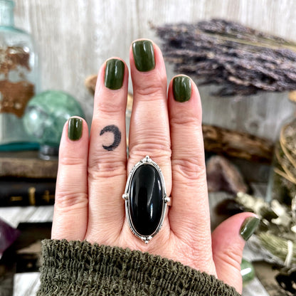 Big Bold Jewelry, Big Crystal Ring, Big Ring, Big Statement Ring, Big Stone Ring, Black Onyx Jewelry, Black Onyx Ring, Black Stone Ring, Bohemian Ring, Boho Jewelry, Boho Ring, Crystal Ring, Etsy ID: 1403563337, FOXLARK- RINGS, Gypsy Ring, Jewelry, Rings,